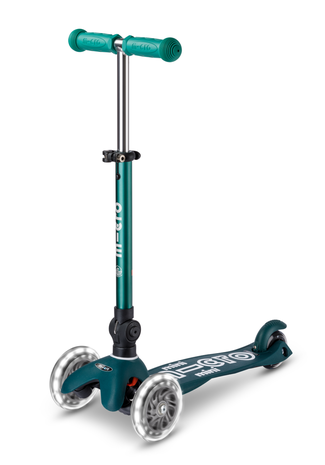 Micro Step Mini Deluxe inklapbaar ECO LED groen
