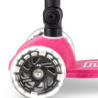 Micro Step Mini Deluxe inklapbaar LED Pink