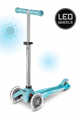 Micro Step Mini Deluxe Glow LED Plus Glacier Aqua