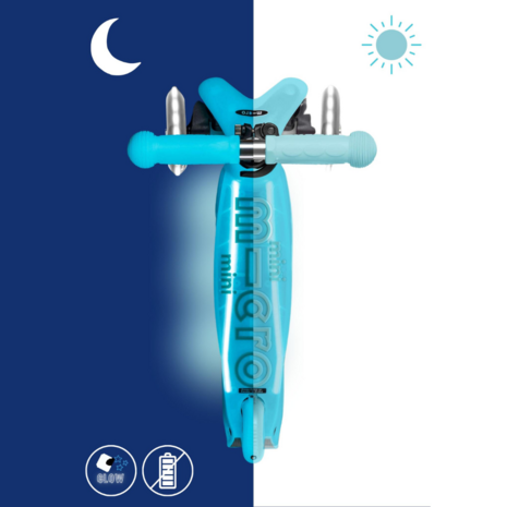 Micro Step Mini Deluxe Glow LED Plus Glacier Aqua