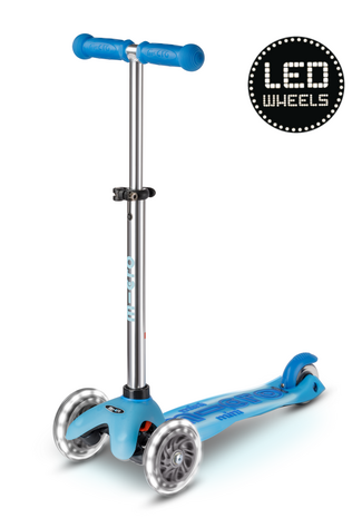 Micro Step Mini Deluxe Glow LED Plus Arctic Blauw
