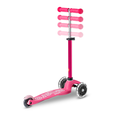 Micro Step Mini Deluxe LED Roze Micro Step Mini Deluxe LED Roze