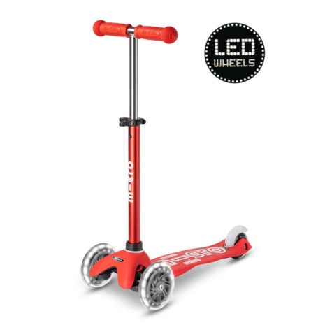 Micro Step Mini Deluxe LED Rood