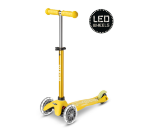 Micro Step Mini Deluxe LED Geel