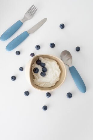 Kiddikutter Kinder Bestekset Sky Blue