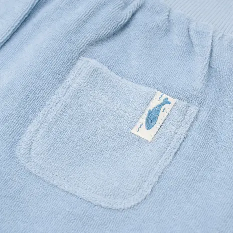 Little Dutch Shirt en Short Set Ocean World Blue