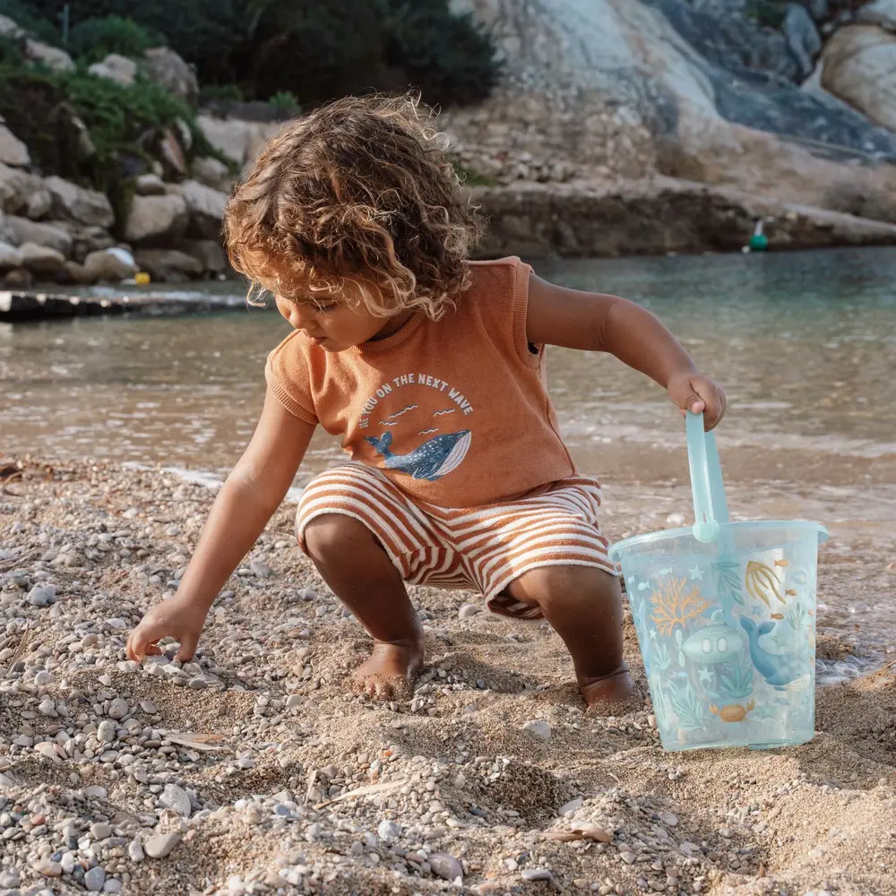 Little Dutch Singlet en Short Ocean World Brown
