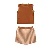 Little Dutch Singlet en Short Ocean World Brown