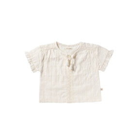 Your Wishes Blouse Summer Schiffly Antique White