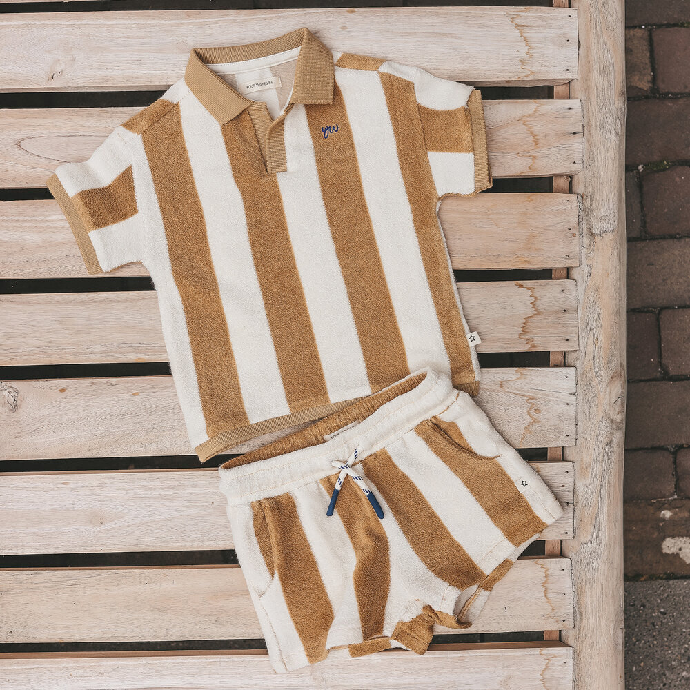 Your Wishes Short Bold Stripes Multicolor