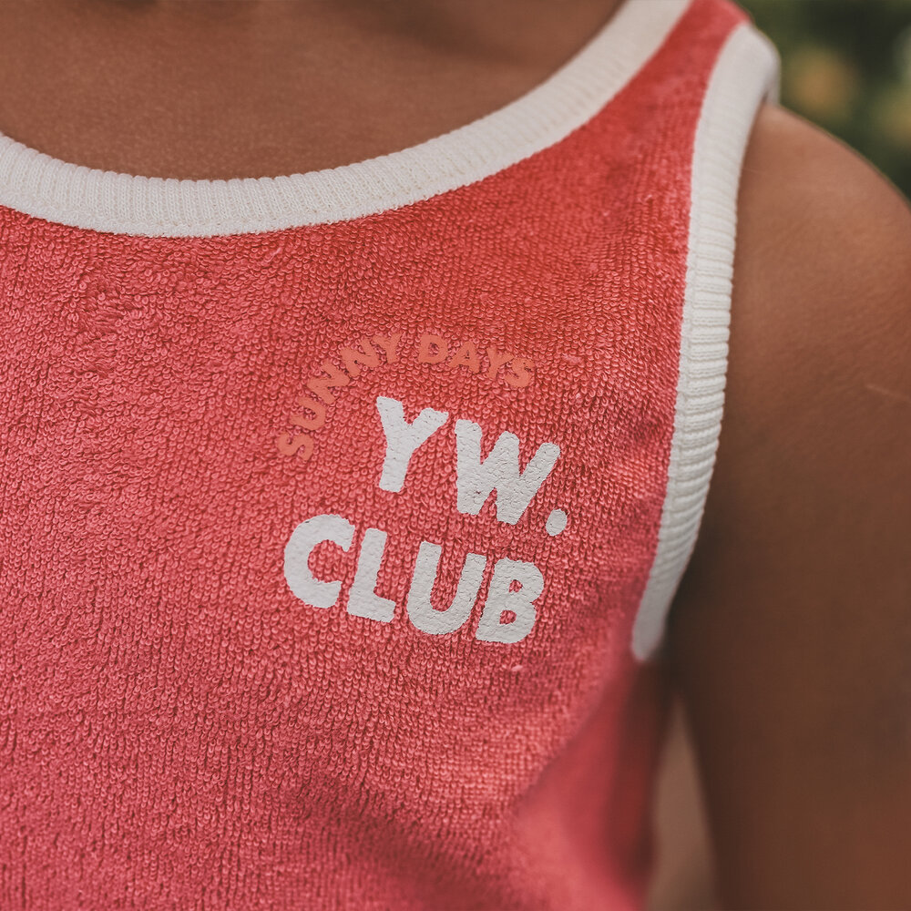 Your Wishes Singlet Terry Rapture Rose