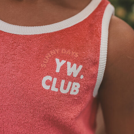 Your Wishes Singlet Terry Rapture Rose