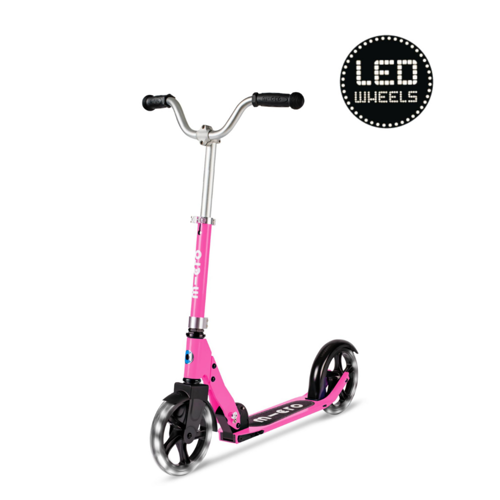 Micro Step Cruiser LED Pink