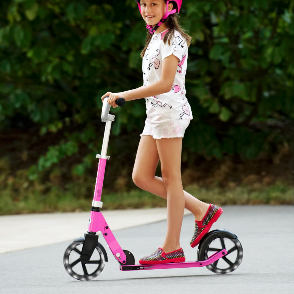 Micro Step Cruiser LED Pink