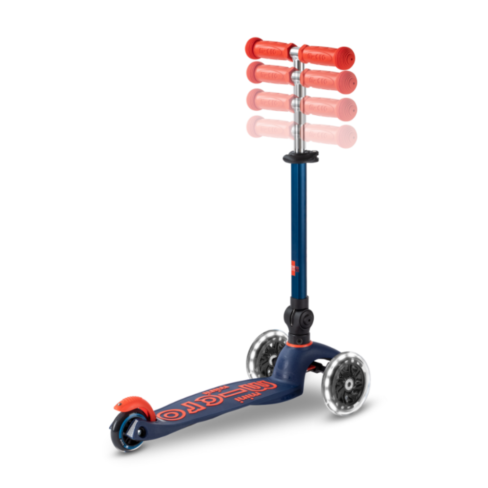 Micro Step Maxi Deluxe Inklapbaar LED Marineblauw