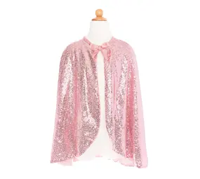 Great Pretenders Glitter Cape Roze 4-6 jaar