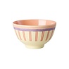 Rice Melamine Kom - Small - Stripey Love Rice Melamine Kom - Small - Stripey Love