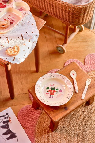 Rice Melamine Diep Bord - Fairytale Rice Melamine Diep Bord - Fairytale