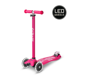 Micro Step Maxi Deluxe LED Roze Micro Step Maxi Deluxe LED Roze