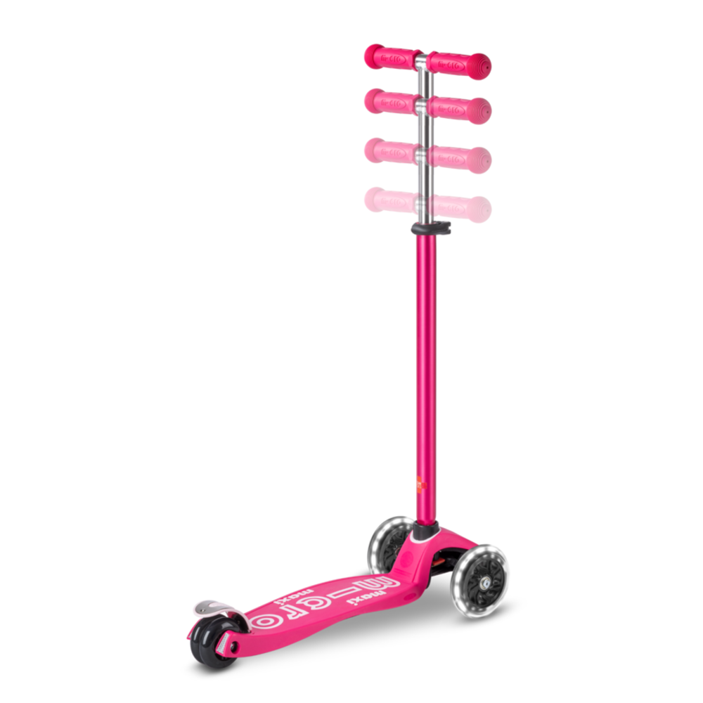 Micro Step Maxi Deluxe LED Roze Micro Step Maxi Deluxe LED Roze