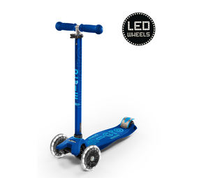 Micro Step Maxi Deluxe LED Donkerblauw