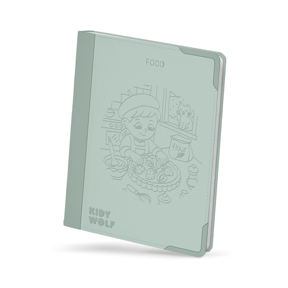 KidyWolf KIDYDRAW PAD Food Around The World