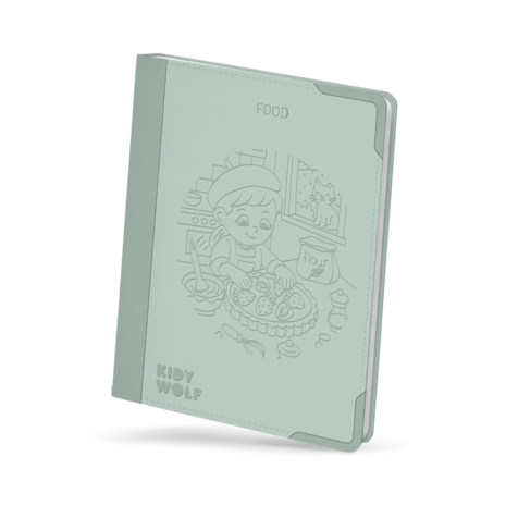 KidyWolf KIDYDRAW PAD Food Around The World