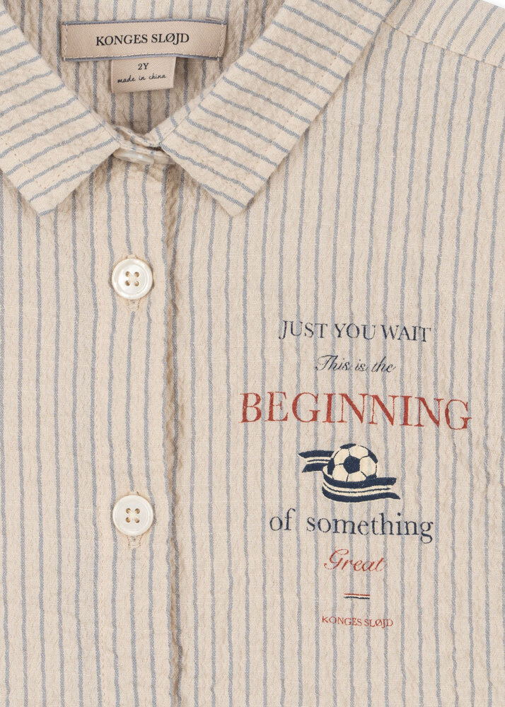 Konges Slojd Shirt Elliot Tradewinds Stripe Konges Slojd Shirt Elliot Tradewinds Stripe