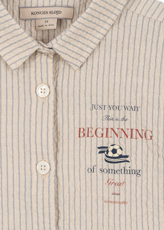 Konges Slojd Shirt Elliot Tradewinds Stripe Konges Slojd Shirt Elliot Tradewinds Stripe