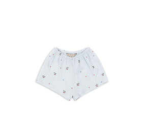 Konges Slojd Short Mini Coco Cherry Blue Coeur Konges Slojd Short Mini Coco Cherry Blue Coeur
