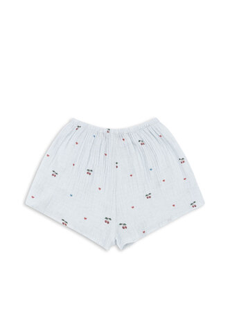 Konges Slojd Short Mini Coco Cherry Blue Coeur Konges Slojd Short Mini Coco Cherry Blue Coeur