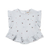 Konges Slojd Top Coco Cherry Blue Coeur