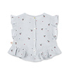 Konges Slojd Top Coco Cherry Blue Coeur