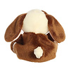 Palm Pals Knuffel Konijn Bruin Wit