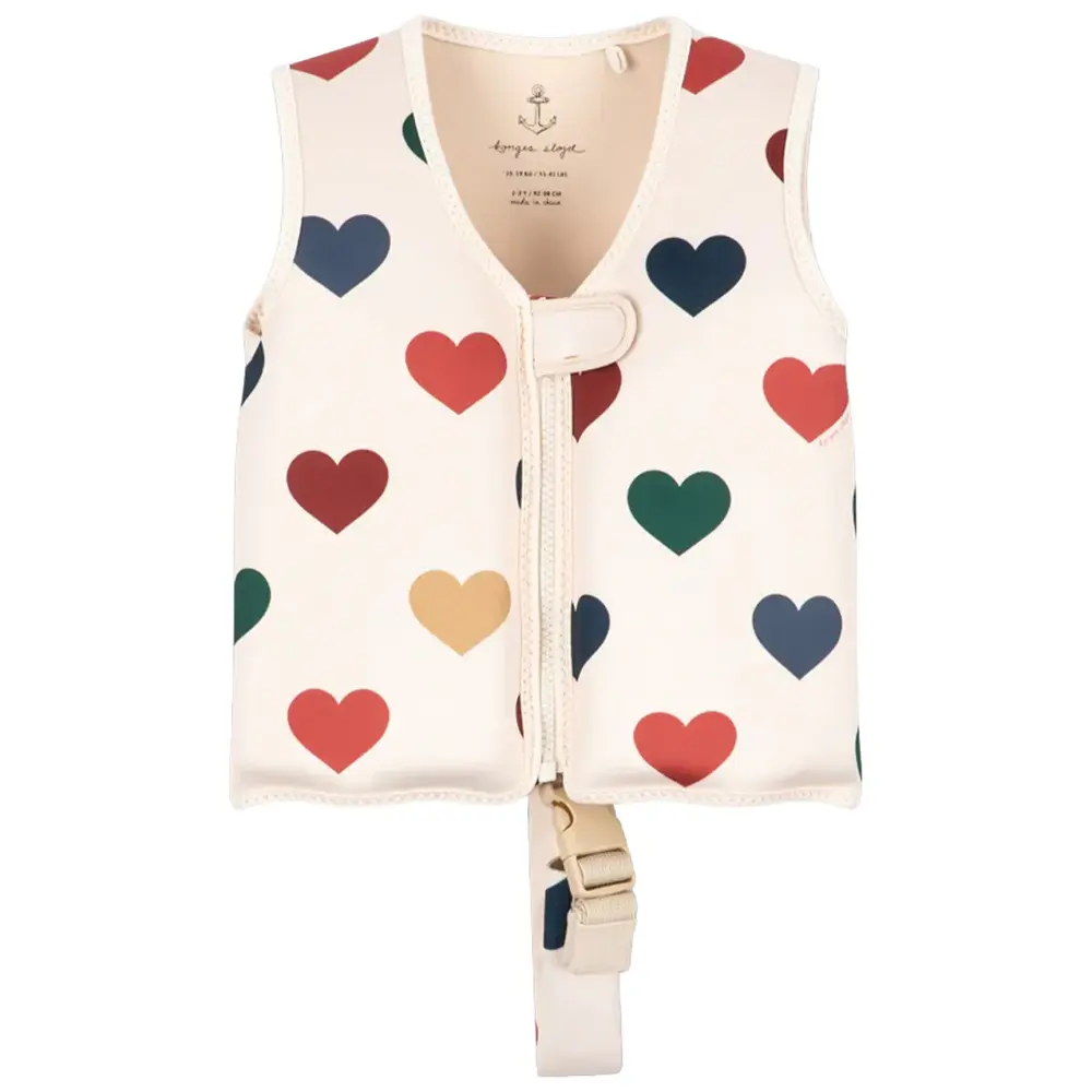 Konges Slojd Zwemvest Ellis Bon Coeur Coloré Konges Slojd Zwemvest Ellis Bon Coeur Coloré