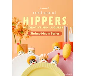 Sonny Angel Hippers Mofusand Shrimp Meow Series Sonny Angel Hippers Mofusand Shrimp Meow Series