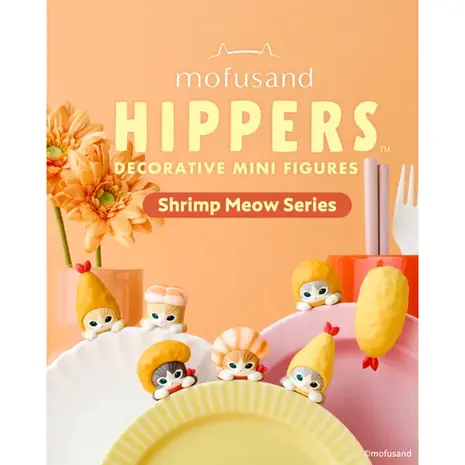 Sonny Angel Hippers Mofusand Shrimp Meow Series Sonny Angel Hippers Mofusand Shrimp Meow Series