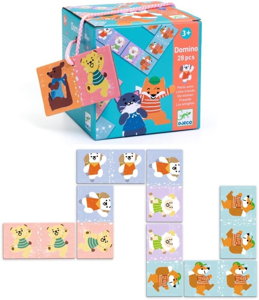 Djeco Domino Kleine Vrienden Djeco Domino Kleine Vrienden