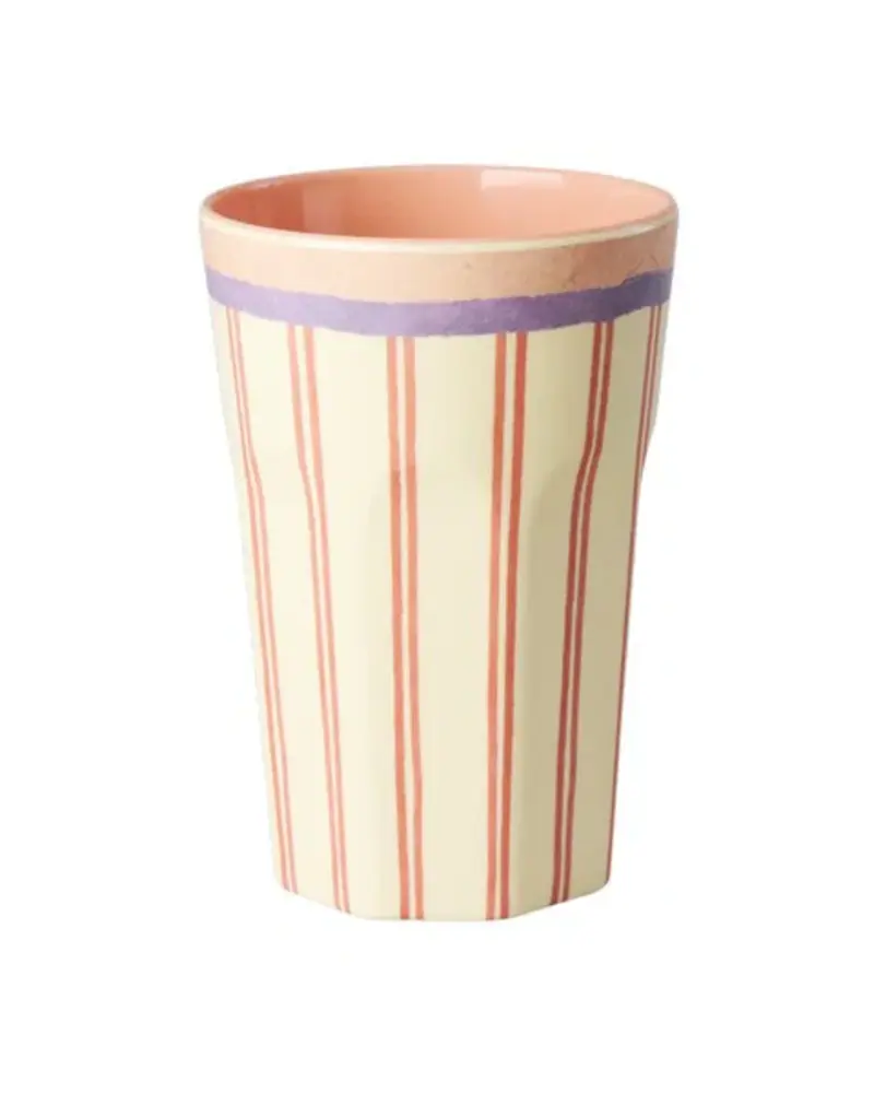 Rice Melamine Beker - Large - Stripey Love Rice Melamine Beker - Large - Stripey Love