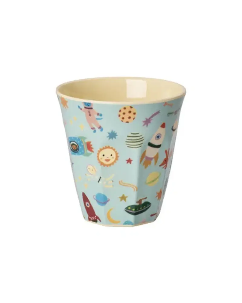 Rice Melamine Beker - Medium - Dogs in Space