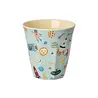 Rice Melamine Beker - Medium - Dogs in Space