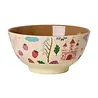 Rice Melamine Bowl with Fairytale Print - Medium - 700 ml Rice Melamine Bowl with Fairytale Print - Medium - 700 ml