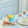 Rice Melamine Bowl with Dogs in Space Print - Medium - 700 ml