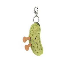 Jellycat Jellycat Amuseables Pickle Bag Charm Jellycat Jellycat Amuseables Pickle Bag Charm