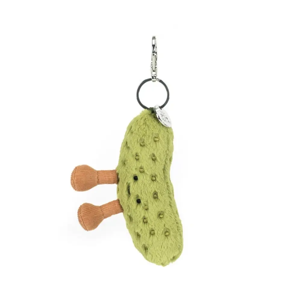 Jellycat Jellycat Amuseables Pickle Bag Charm Jellycat Jellycat Amuseables Pickle Bag Charm