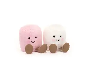 Jellycat Jellycat Amuseables Pink and White Marshmallows Jellycat Jellycat Amuseables Pink and White Marshmallows