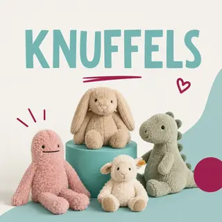 Wij hebben knuffels. Véél knuffels.