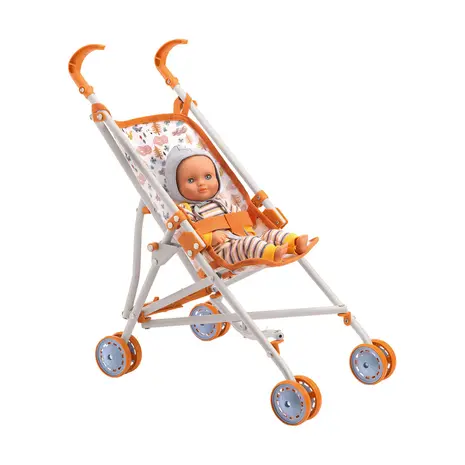 Djeco Poppenbuggy Forest Djeco Poppenbuggy Forest