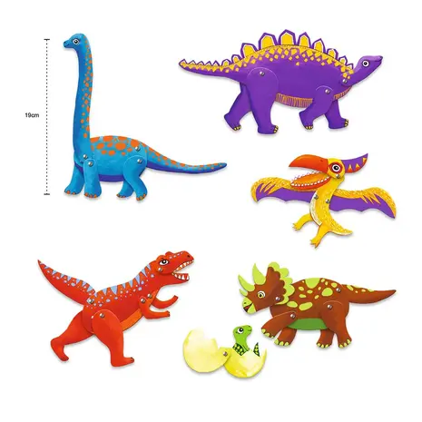 Djeco Knutselset Knutselset Dinosaurussen