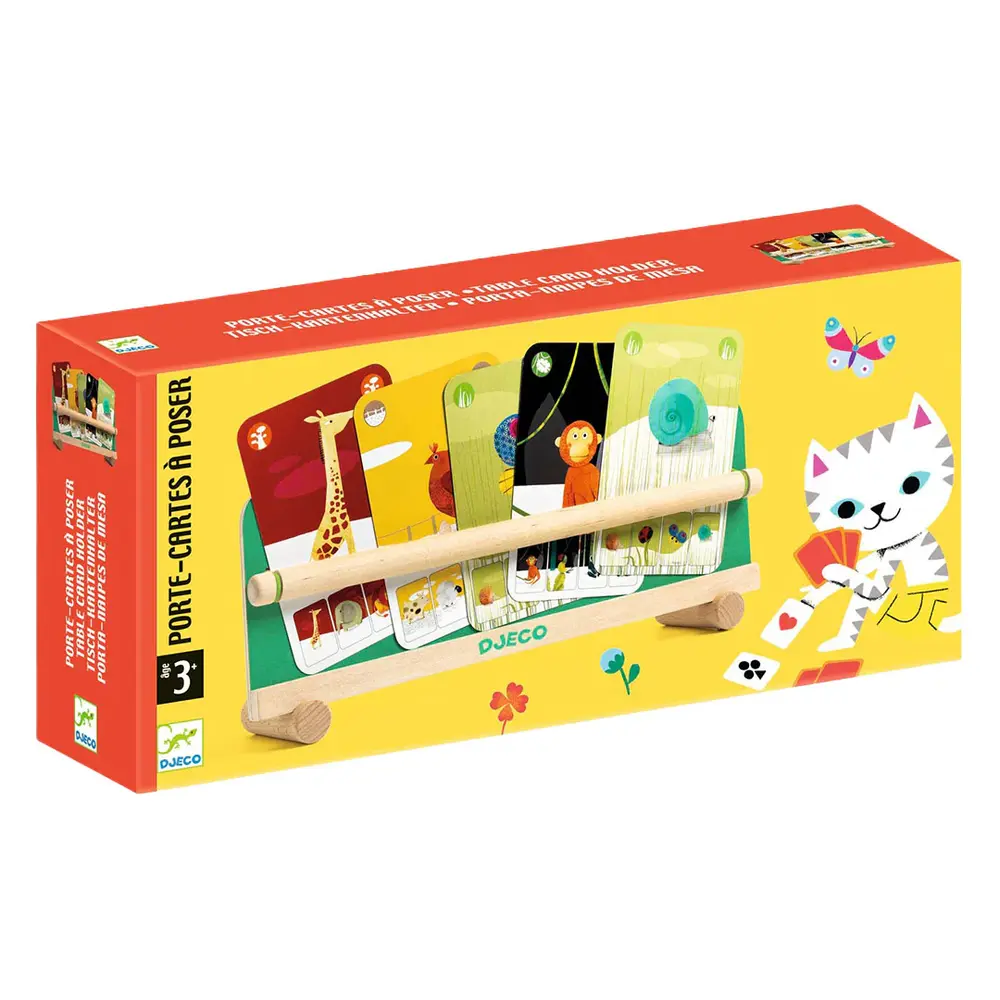 Djeco Houten kaartenhouder Djeco Houten kaartenhouder